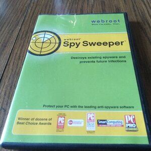 Webroot Spysweeper For Microsoft Windows PC